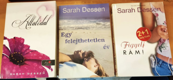 Sarah Dessen - 3 db Sarah Dessen: Altatdal + Egy felejthetetlen v + Figyelj rm!