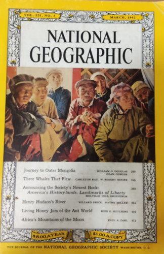 National Geographic- March 1962 (vol. 121, no. 3)
