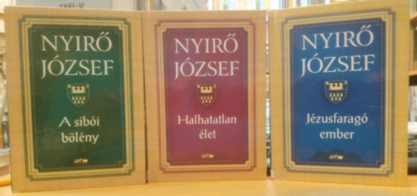 Nyírő József - 3 db Nyírő József: A sibói bölény + Halhatatlan élet + Jézusfaragó ember