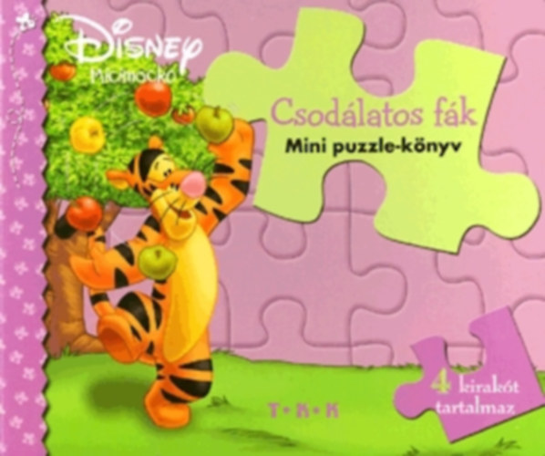 Walt Disney - Csodálatos fák - mini puzzle-könyv
