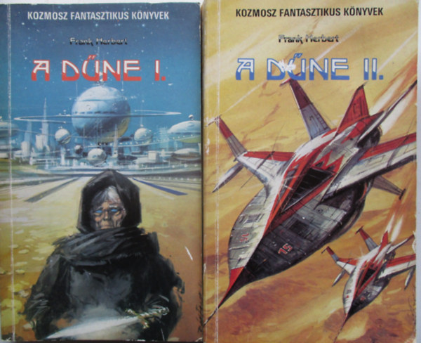 Ford.: Békés András Frank Herbert - A Dűne 1-2. - Tudományos fantasztikus regény (Békés András fordításában; Első magyar nyelvű kiadás!)