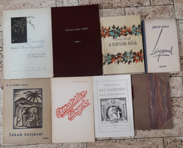 Zirczy Ilona Janda Matild Kovcs Lydia Bozzay Margit Szappanos Mrta Mria G. D. Dobay Olga Klement Ilona Slyom Janka - Magyar kltk versesktetei a XX. szzad els felbl