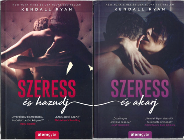 Kendall Ryan - Szeress �s hazudj sorozat 1-2. (Szeress �s hazudj, Szeress �s akarj)