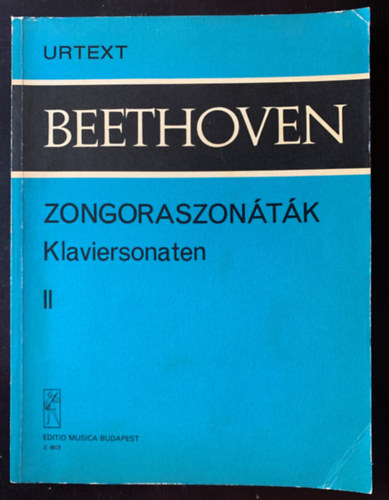 Ludwig Van Beethoven - Zongoraszontk - Klaviersonaten II. (URTEXT)