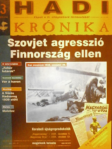 Pap Patrycja  (szerk.) - Hadi Kr�nika 3. sz�m