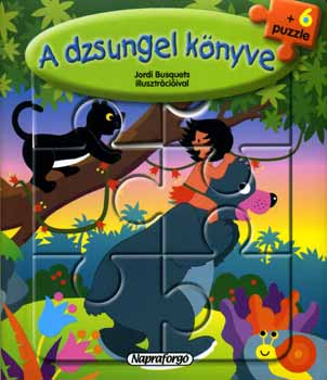 Jordi Illusztráció: Busquets - A dzsungel könyve + 6 puzzle