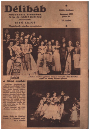 Bib� Lajos (f�szerk.) - D�lib�b - 1944. j�nius 17. (25. sz�m)