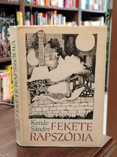 Kende Sándor - Fekete rapszódia - dedikált