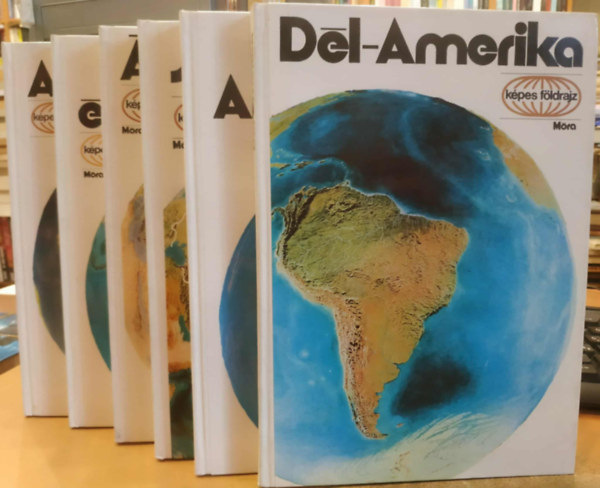 6 db Kpes Fldrajz: Afrika + Ausztrlia s cenia + zsia + Dl-Amerika + szak-Amerika + Szovjetuni