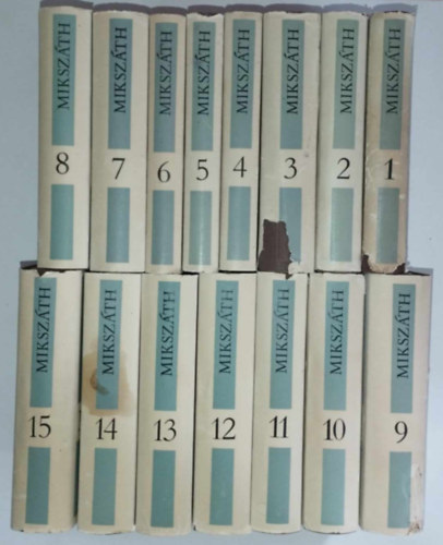 Miksz�th K�lm�n - Miksz�th K�lm�n M�vei 1-15. (teljes sorozat)