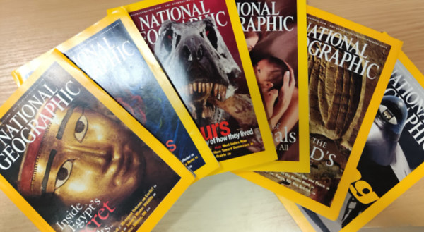 National Geographic 2003 January-February-March-April-November-December (6 db sz�rv�nysz�m)