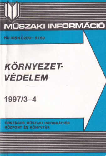 Schnviszky Lszl - Mszaki Informci - Krnyezetvdelem 1997. 3-4