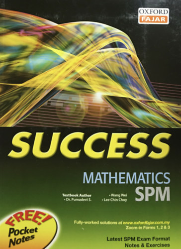 Wang Wei - Lee Chin Choy - SUCCESS Mathematics SPM