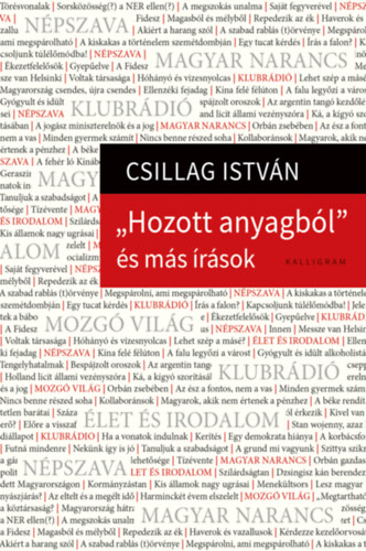 Csillag Istv�n - Hozott anyagb�l �s m�s �r�sok