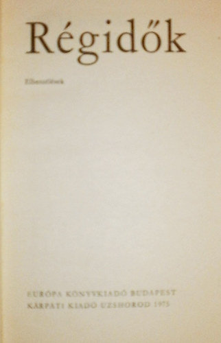 Vaszil Sztefanik - Rgidk