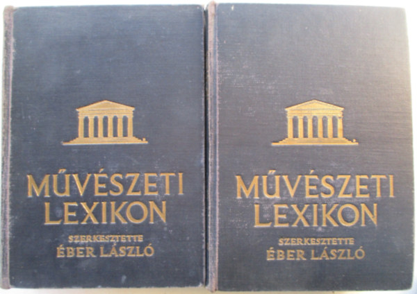 ber Lszl - Mvszeti lexikon I-II.
