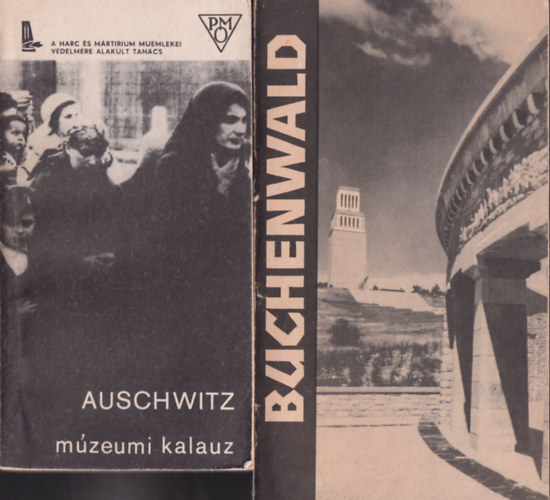 2 db. mzeumi kalauz (Buchenwald - Auschwitz)