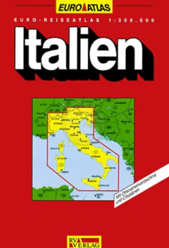 Reise- und Verkehrsverlag - Italien Euro-Reiseatlas 1:300.000 - trkp / atlasz