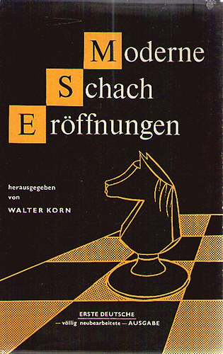 Walter Korn - Moderne Schach Er�ffnungen