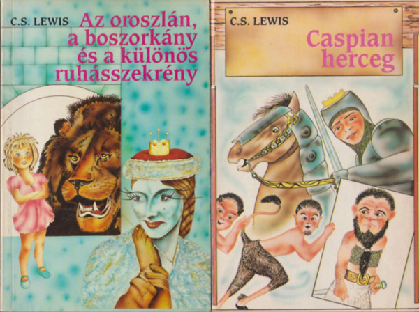 C. S. Lewis - Az oroszln, a boszorkny s a klns ruhsszekrny + Caspian herceg (2 db)