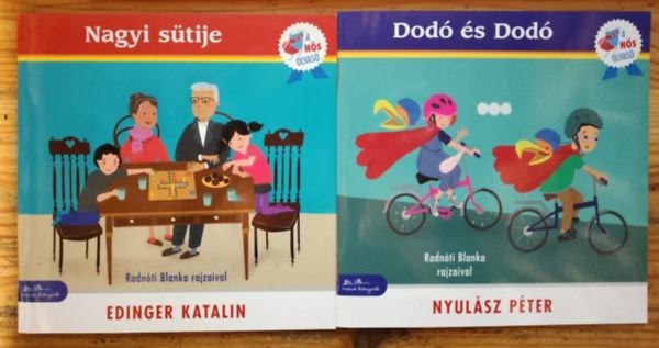 Nyulsz Pter Edinger Katalin - 2 db Man knyvek: Nagyi Stije, Dodo s Dod