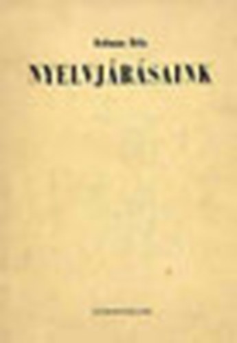 K�lm�n B�la - Nyelvj�r�saink