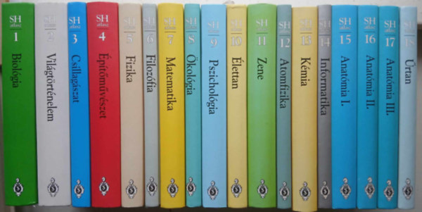 SH atlasz 1-18. teljes sorozat