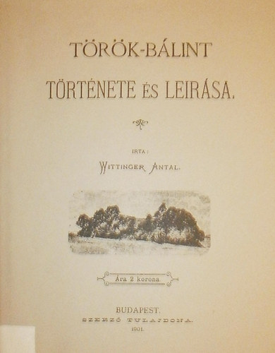 Wittinger Antal - Török-bálint története és leírása