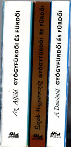 3db k�nyv a Magyarorsz�g gy�gyf�rd�i sorozatb�l : A Dun�nt�l, Az Alf�ld, �szak-Magyarorsz�g gy�gyf�rd�i �s f�rd�i