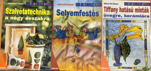 Massenkeil A.-Panesar P. - 3 db a Sz�nes �tletek hobbi k�nyvek sorozatb�l