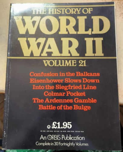 The History of World War II. Volume 21.