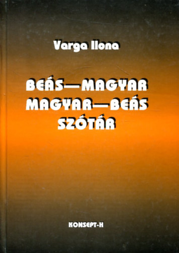 Varga Ilona - Be�s-magyar, magyar-be�s sz�t�r