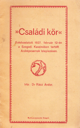 Rcz Andor dr. - "Csaldi kr"