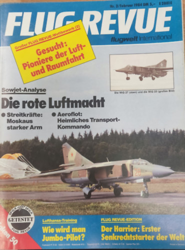 Flug Revue Flugwelt International Heft 2 Februar 1984
