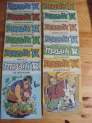 Manfred Rucht  (szerk.) - Mosaik - 1989 teljes sorozat - n�met nyelv�