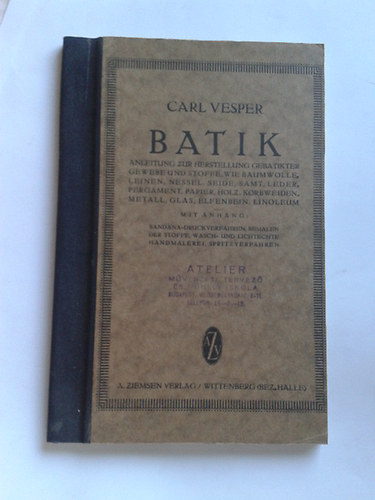 Carl Vesper - Batik