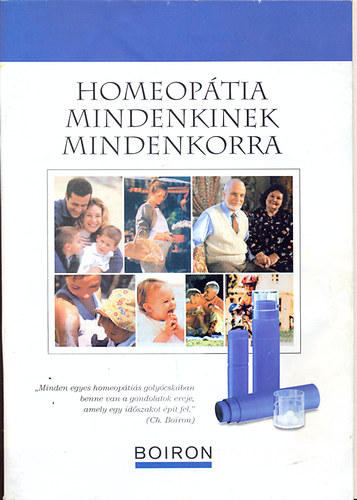 Homeopátia mindenkinek mindenkorra