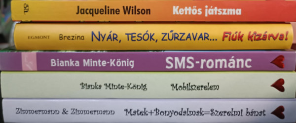 Buchholz, E.L.-Zimmermann, B., Jacqueline Wilson, Thomas Brezina Bianka Minte-König - Ifjúsági könyvcsomag