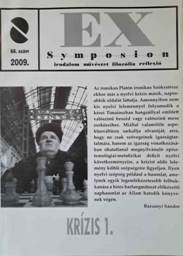 Ex Symposion 2009/68. (Krzis 1.)