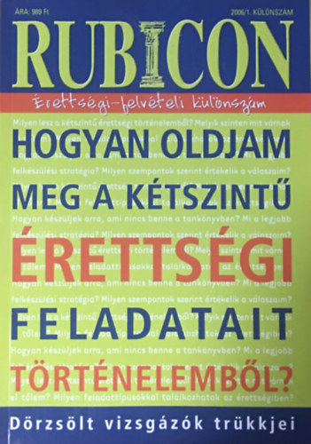 Érettségi-felvételi különszám