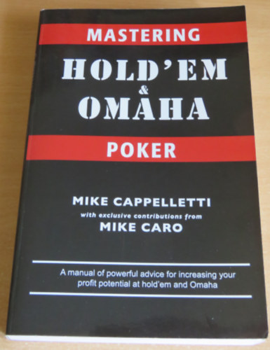 Mike Caro Mike Cappelletti - Mastering Hold'em & Omaha Poker