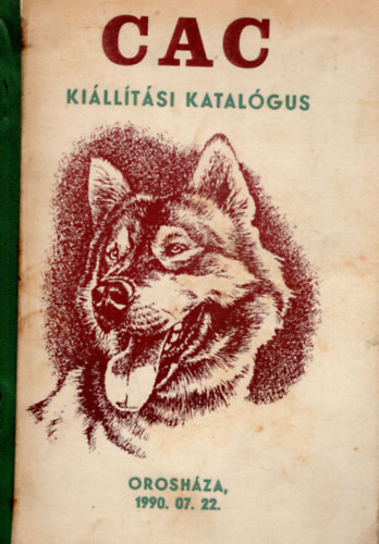 CAC Killtsi katalgus  ( Kutya ) 1990 Oroshza