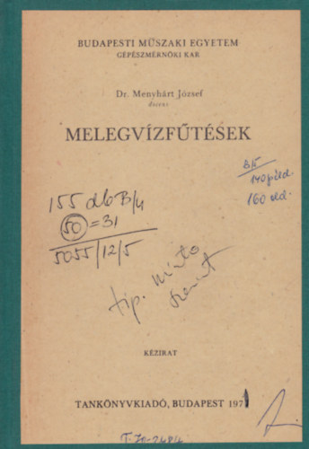 Dr. Menyhrt Jzsef - Melegvzftsek