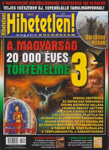 Hihetetlen! magazin 2015. szeptember-december (klnszm)