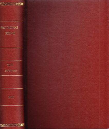 Protest�ns Szemle XLVI. �vfolyam, 1937