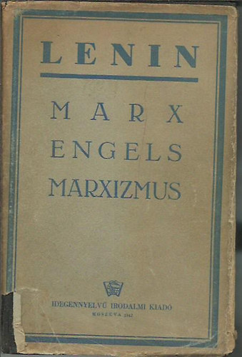 Lenin - Marx, Engels, Marxizmus