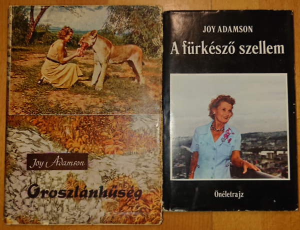 Joy Adamson - 2 knyv Joy Adamsontl: Oroszlnhsg, A frksz szellem