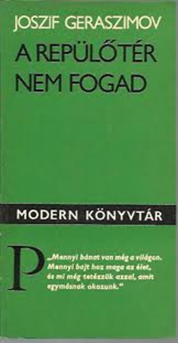 Joszif Geraszimov - A repltr nem fogad