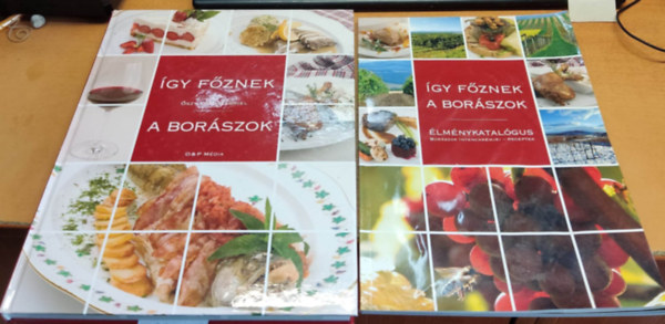 Őszy-Tóth Gábriel - Így főznek a borászok + Így főznek a borászok (élménykatalógus)(2 kötet)