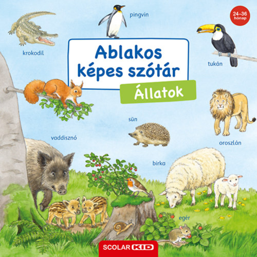 Susanne Gernhauser - Ablakos képes szótár - Állatok